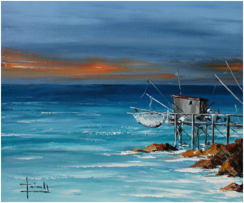 Peinture Carrelet Ocean
