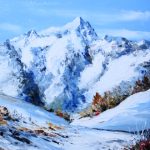 TABLEAU PEINTURE DE LA MEIJE ( OIL PAINTING LA MEIJE )