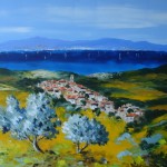 TABLEAU PEINTURE DE GASSIN   (OIL PAINTING GASSIN)