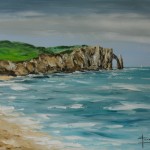 TABLEAU PEINTURE ETRETAT (OIL PAINTING ETRETAT)