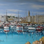 TABLEAU PEINTURE LE HAVRE (OIL PAINTING LE HAVRE)