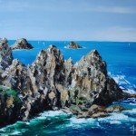 TABLEAU PEINTURE DES TAS DE POIS (OIL PAINTING TAS DE POIS)