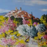TABLEAU PEINTURE DE BIOT (OIL PAINTING BIOT)