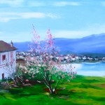 TABLEAU PEINTURE HOMMAGE AU PAYS BASQUE