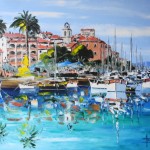 TABLEAU PEINTURE (OIL PAINTING) DE SAINTE MAXIME