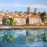 TABLEAU PEINTURE ARLES (OIL PAINTING ARLES)