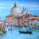 TABLEAU PEINTURE VILLES DU MONDE: VENISE (OIL PAINTING VENISE)