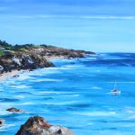 TABLEAU PEINTURE DU MORBIHAN (OIL PAINTING MORBIHAN)