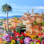 TABLEAU PEINTURE DE GRASSE ( OIL PAINTING GRASSE)