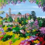 TABLEAU PEINTURE D&rsquo;UZES (OIL PAINTING UZES)