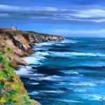 TABLEAU PEINTURE (OIL PAINTING) DU CAP FREHEL