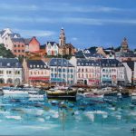 TABLEAU PEINTURE D&rsquo;AUDIERNE (OIL PAINTING AUDIERNE)